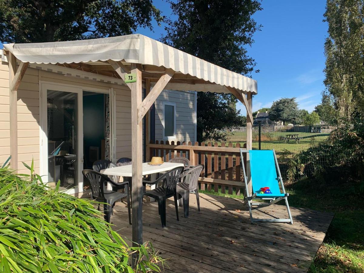 Camping De L'Etang Du Pays Blanc Guérande Buitenkant foto