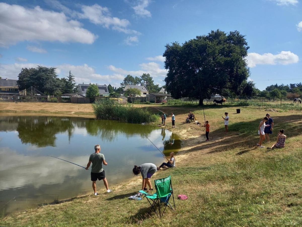 Camping De L'Etang Du Pays Blanc Guérande Buitenkant foto