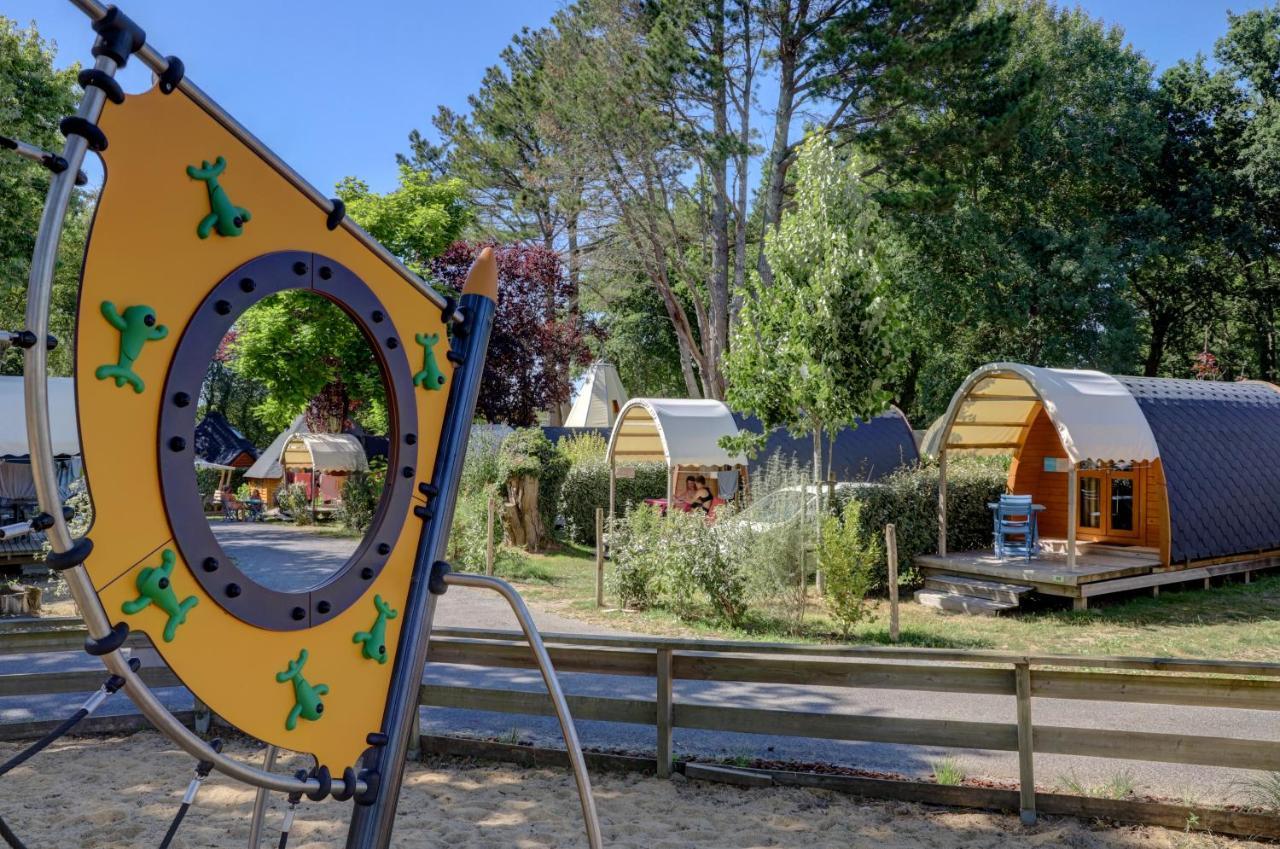 Camping De L'Etang Du Pays Blanc Guérande Buitenkant foto