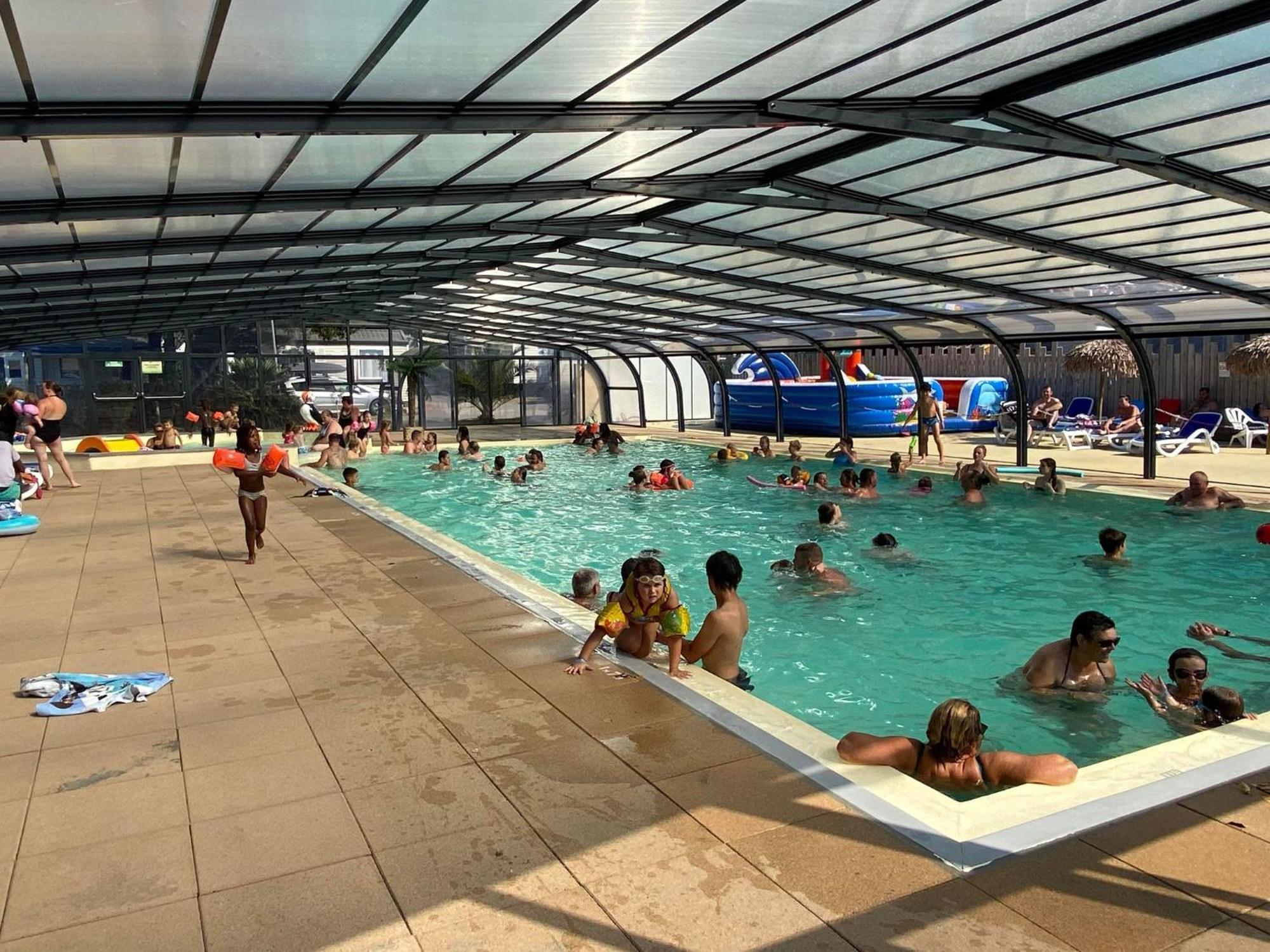 Camping De L'Etang Du Pays Blanc Guérande Buitenkant foto