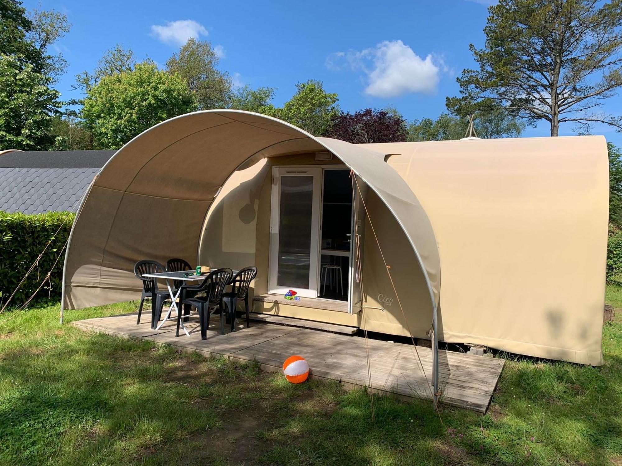 Camping De L'Etang Du Pays Blanc Guérande Buitenkant foto